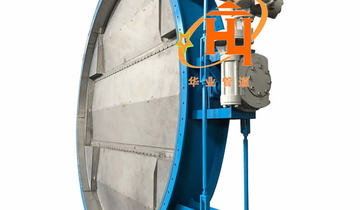 电动三轴圆形风门