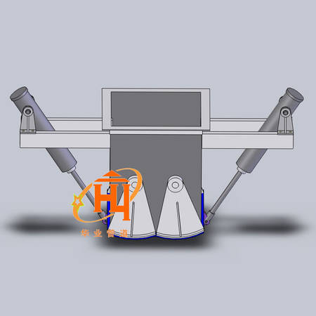 扇形双开卸料阀