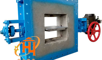 气动高温浇注料风门