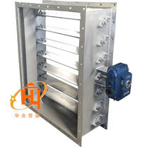 电动调节百叶阀